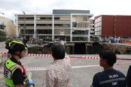 Thailand works to tackle massive sinkhole in capital