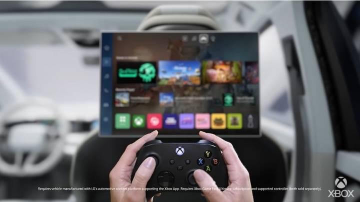 Microsoft and LG Team Up to Help You Play Xbox in Your Car (Not While Driving, Please)