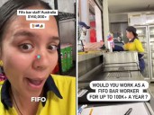 Bar work with a twist: Insane FIFO salaries revealed