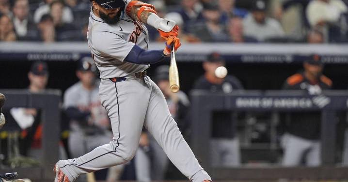Torres' 3 RBIs lead Tigers over Yankees 11-1 for 1st season-series win vs New York since 2011