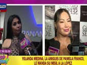 Yolanda Medina a Pamela López por vínculos con cantantes: “Quería formar su orquesta”