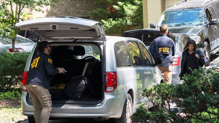 FBI seized phones, computer equipment, folders during search of Bolton's home, records show