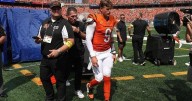 Bengals QB Joe Burrow leaves game with left toe injury during 2nd quarter against Jaguars
