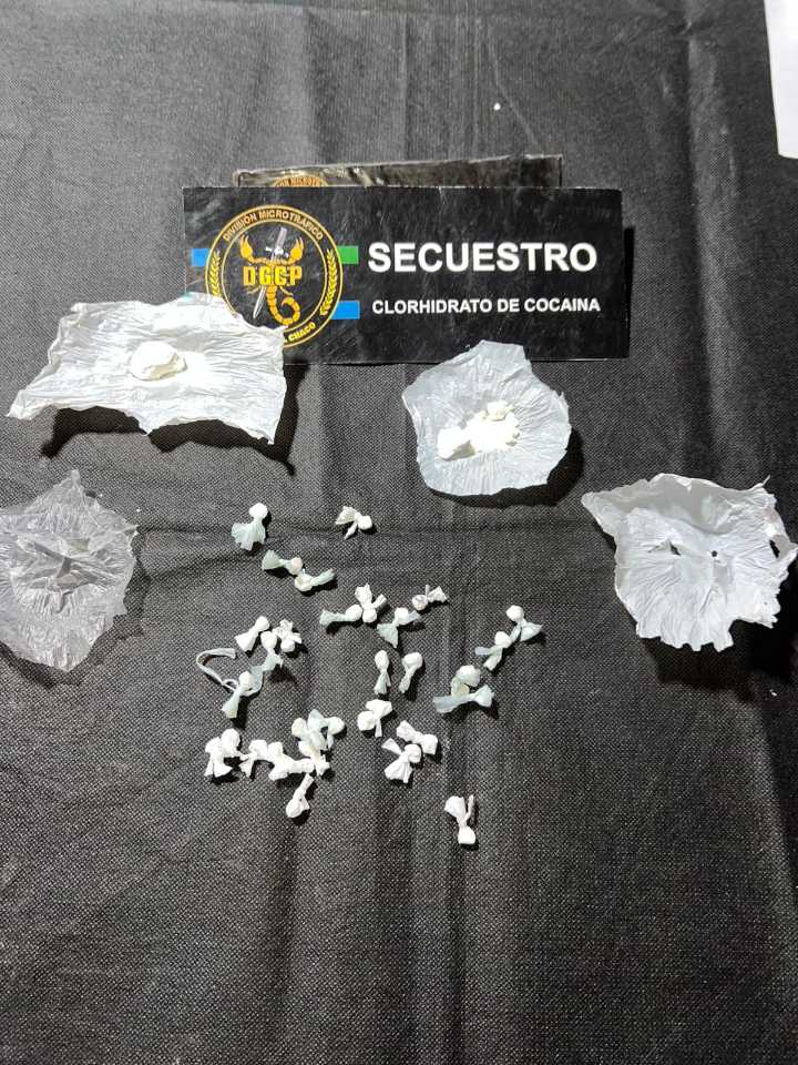 Tras allanamiento detuvieron a una mujer y secuestraron cocaína
