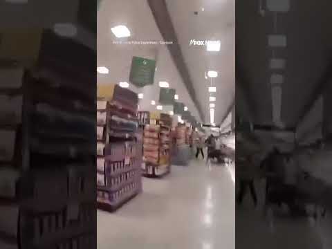 A 76-year-old man bravely tackled a teen thief running from police #shorts #viral #usa #us