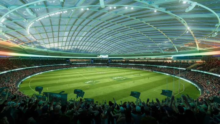 Tasmania’s AFL stadium rejected by planning commission, as Premier Jeremy Rockliffe promises to forge ahead