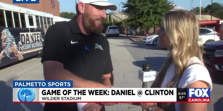 LIVE with Daniel Football Head Coach Chris Stone before Game of the Week