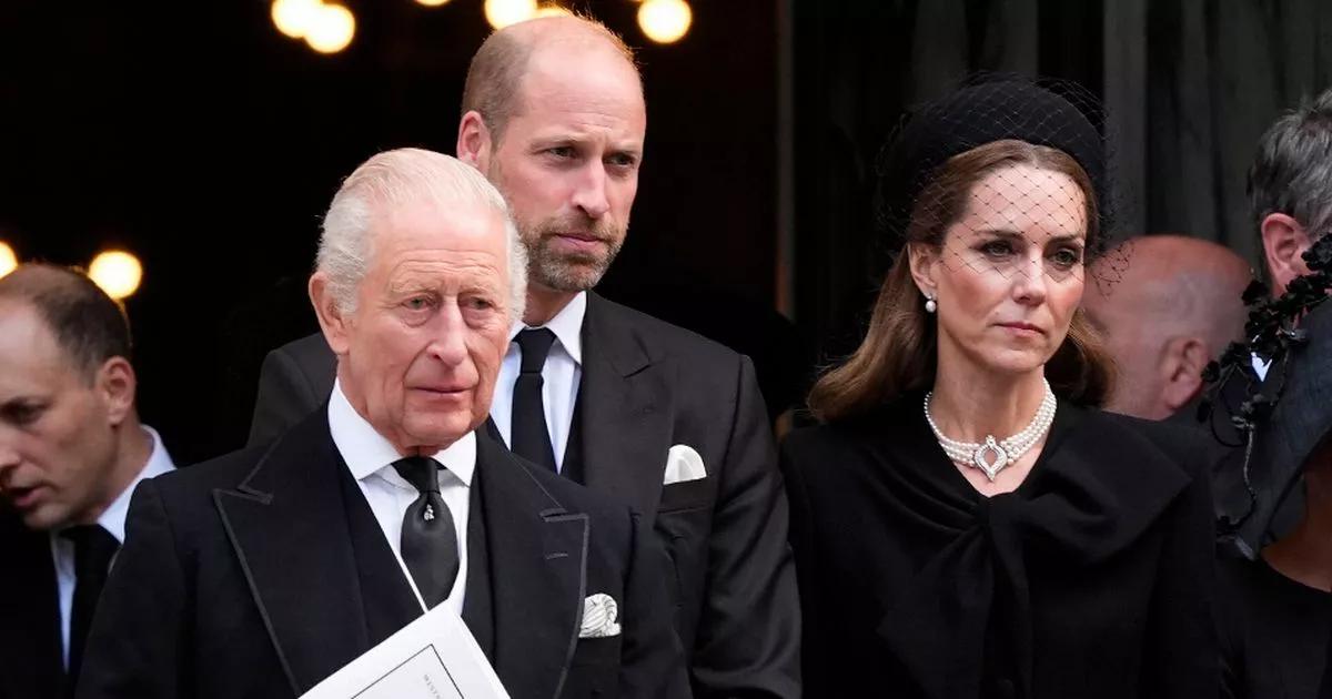 Kate Middleton's sweet gesture for King after sombre moment at Duchess of Kent funeral