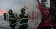 Una bebé sobrevivió a la explosión de un camión de gas y fue trasladada a un hospital