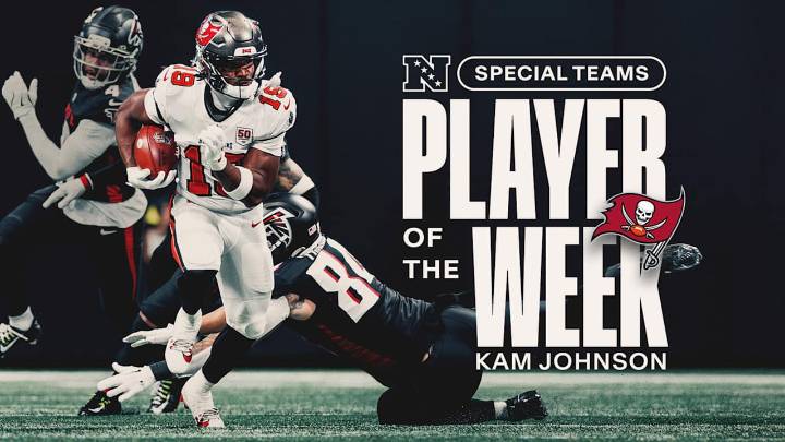 Instant Returns: Kam Johnson Named NFC Special Teams Player of the Week