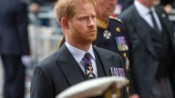 Prince Harry visits Queen Elizabeth's grave