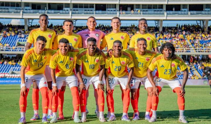 Selección Colombia Sub-20: Nómina titular confirmada vs Arabia Saudita
