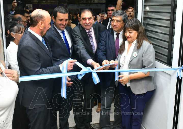 Una especial jornada vivió el barrio San Agustín con la inauguración del nuevo edificio del NEPyFP N° 1