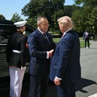 Trump offers more US troops in talks with Poland's nationalist president