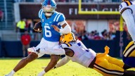 Trinidad Chambliss and 13th-ranked Ole Miss takes care of No. 4 LSU in Oxford, 24
