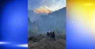 Foley Ridge Fire prompts road closures on Highway 242, evacuation notices