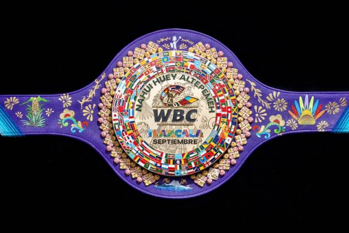 Listo el Cinturón  Nahui Huey Altepemeh – Tlaxcala II para Canelo