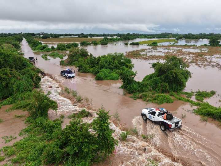 Rio San Pedro no ha rebasado su nivel de alerta