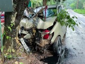 Five killed, five injured in head-on collision between two cars i