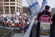 Montreal blue-collar workers vote on pressure tactics and a general strike