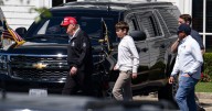 Donald Trump news: POTUS spotted on the golf course
