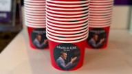 Idaho frozen yogurt shop honors Charlie Kirk with memorial stickers on its product cups