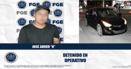 Cae automovilista con Hyundai robado en operativo de la AEI