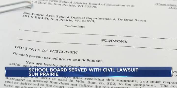 Sun Prairie Board of Education sued over alleged cover