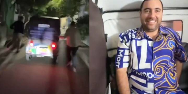 Polémica por video de Yamil Arana: gobernador de Bolívar hizo correr a sus escoltas detrás de un mototaxi