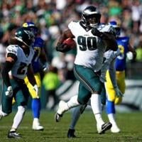 Hurts and last-play block lift Eagles over Rams in NFL thriller