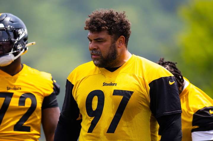 Cam Heyward won't commit to playing in Week 1 game against Jets
