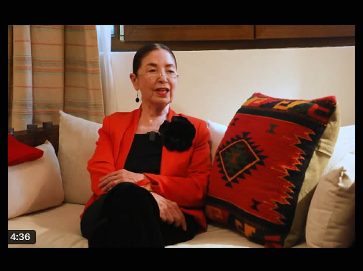 Traductora de siete presidentes: Lilia Rubio