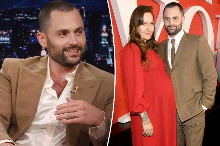 Penn Badgley welcomes identical twin boys with wife Domino Kirke