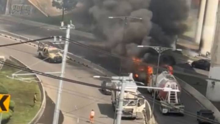 Explota pipa de gas en el puente de la Concordia, en Iztapalapa; hay 18 heridos
