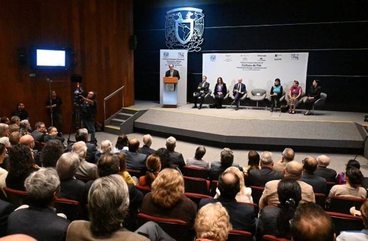 UNAM dedica semana a la Cultura de la Paz; realiza talleres para docentes y alumnos
