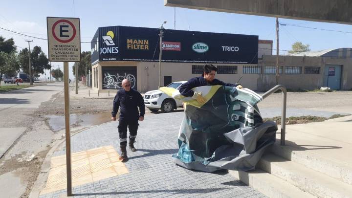 En qué lugares de la ciudad el viento hizo desastres