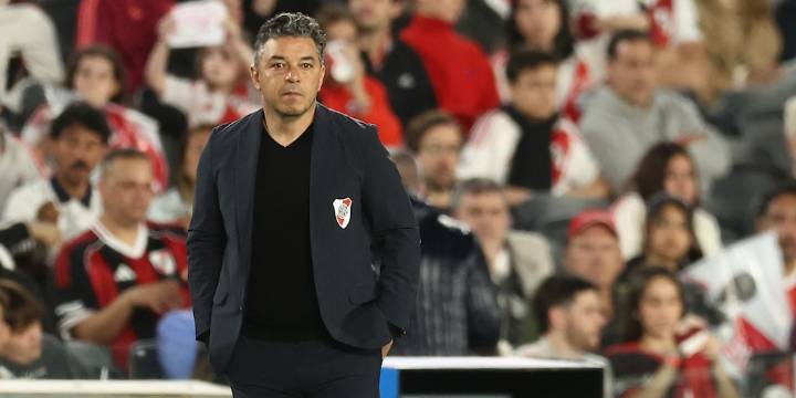 Video: la reacción de Marcelo Gallardo tras la derrota de River Plate frente Deportivo Riestra