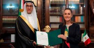 Sheinbaum recibe cartas credenciales de nuevos embajadores en México
