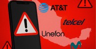 ¿Sin señal? Usuarios reportan caída de AT&T, Telcel, Movistar y Unefon