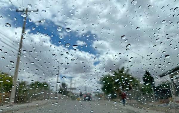 Se registran lluvias dispersas en la ciudad