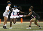 Beaumont flag football team holds off Cajon in key CBL clash