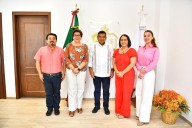 Javier May se reúne con legisladores federales en Tabasco
