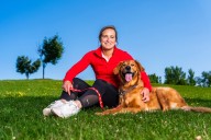 Marie-Philip Poulin’s dog Arlo has given her a greater perspective on life