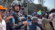 PoK Protests Intensify On Second Day, Pakistani Policemen Held Hostage, Paraded By Locals