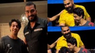 Aryan Khan Smiles WIDE For This 'The Ba***ds of Bollywood' Star In Unseen BTS