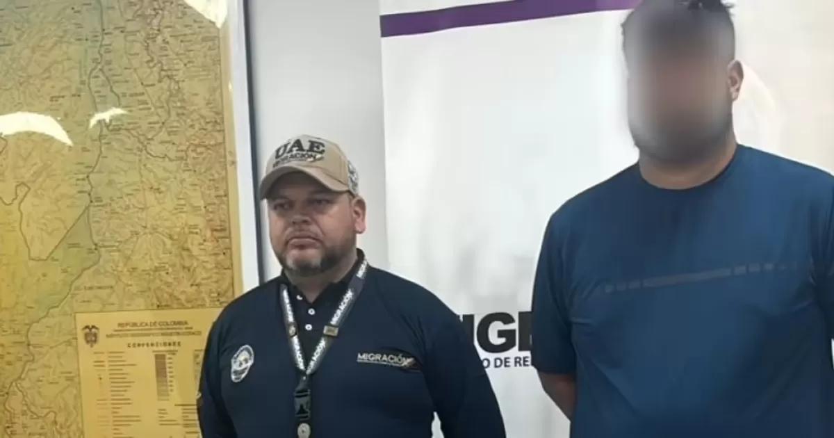 Migración detuvo en Medellín a ciudadano panameño con circular roja de Interpol