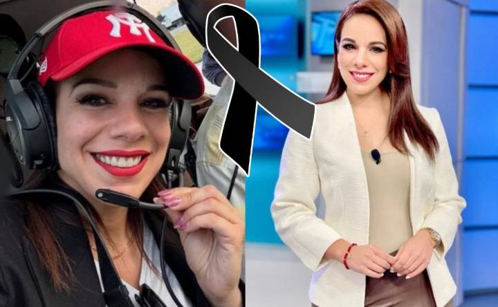 Débora Estrella, conductora de TV fallece al estrellarse en avioneta; ella tomó su última foto