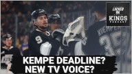 Adrian Kempe talks contract deadline and do the Kings have a new TV voice?