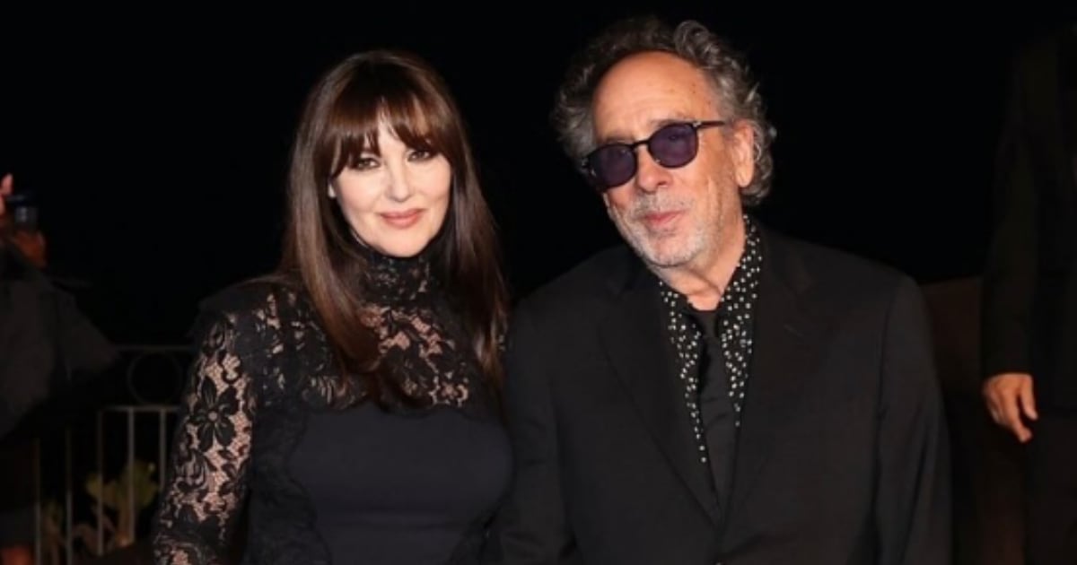 Tim Burton y Mónica Bellucci anuncian su separación tras casi 3 años de relación