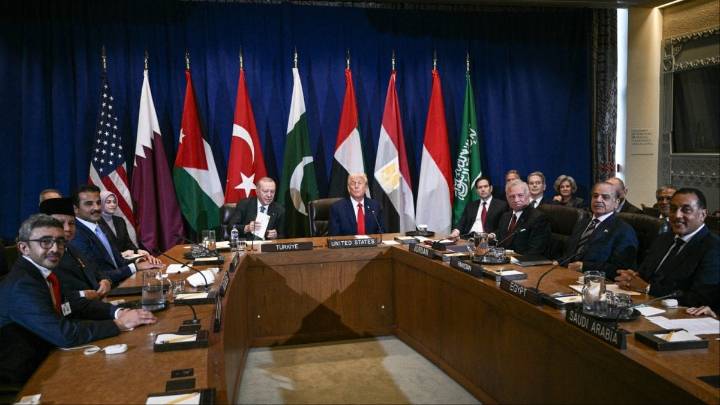 Donald Trump Meets Shehbaz Sharif, Arab Leaders On UNGA Sidelines Amid Gaza Crisis